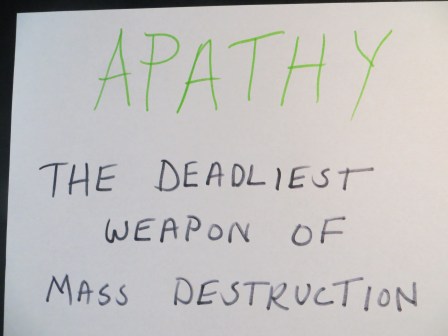 Apathy